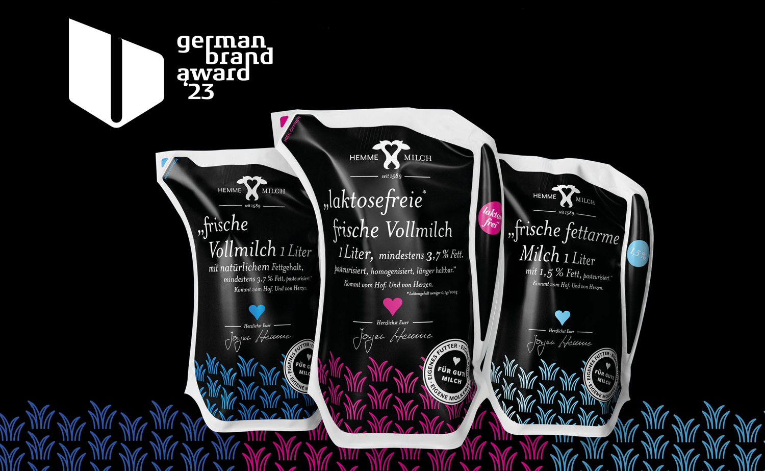 Hemme Milch wins German Brand Award 2023, in the Product Brand of the Year category with Ecolean’s packages